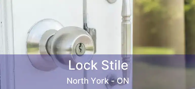  Lock Stile North York - ON