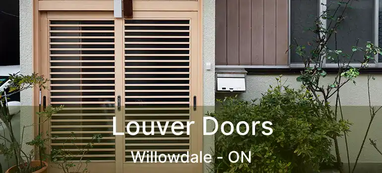  Louver Doors Willowdale - ON