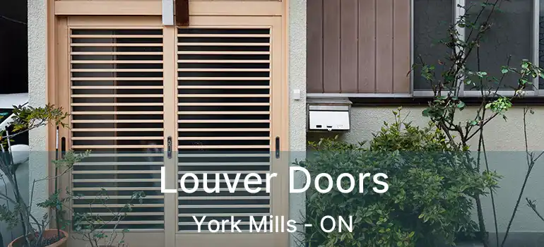 Louver Doors York Mills - ON