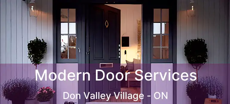  Modern Door Services Don Valley Village - ON