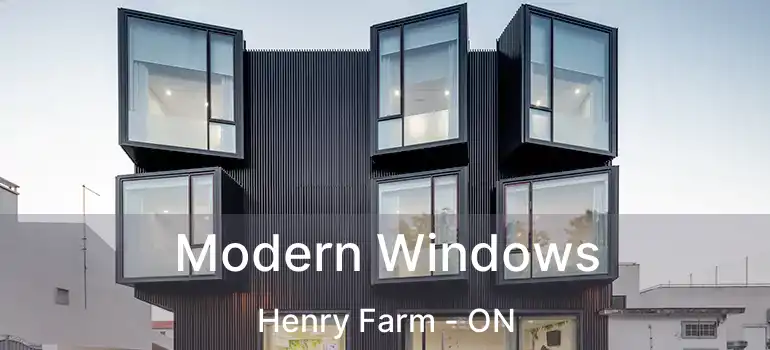  Modern Windows Henry Farm - ON