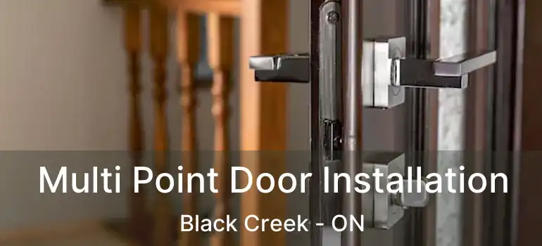  Multi Point Door Installation Black Creek - ON