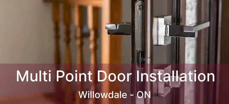  Multi Point Door Installation Willowdale - ON