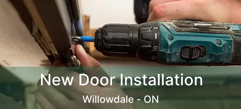 New Door Installation Willowdale - ON