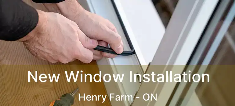  New Window Installation Henry Farm - ON