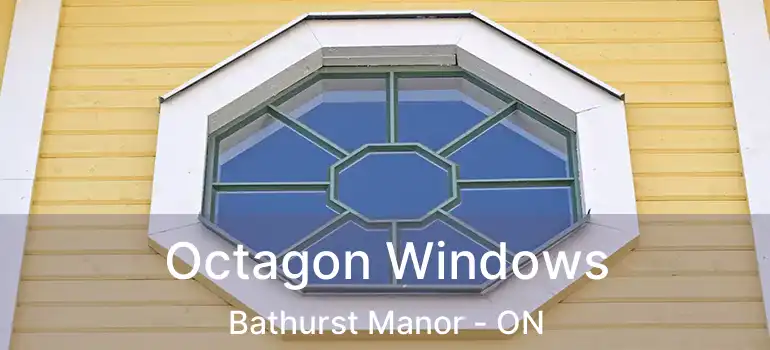  Octagon Windows Bathurst Manor - ON