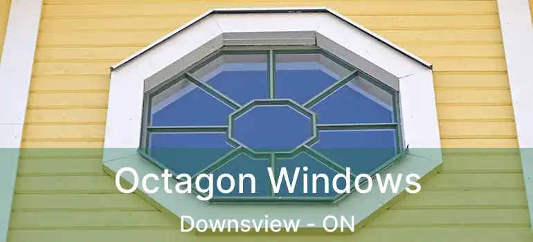  Octagon Windows Downsview - ON