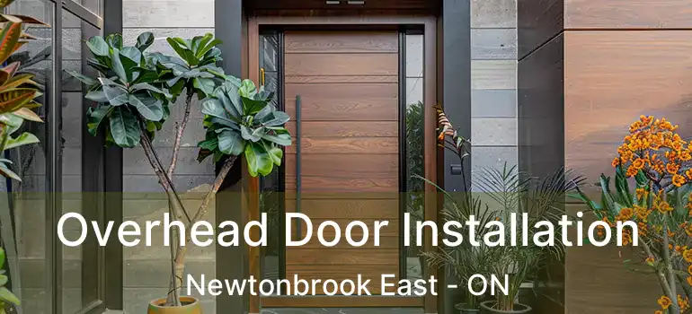 Overhead Door Installation Newtonbrook East - ON