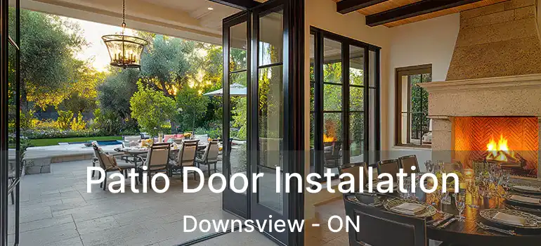  Patio Door Installation Downsview - ON
