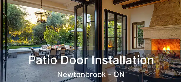  Patio Door Installation Newtonbrook - ON