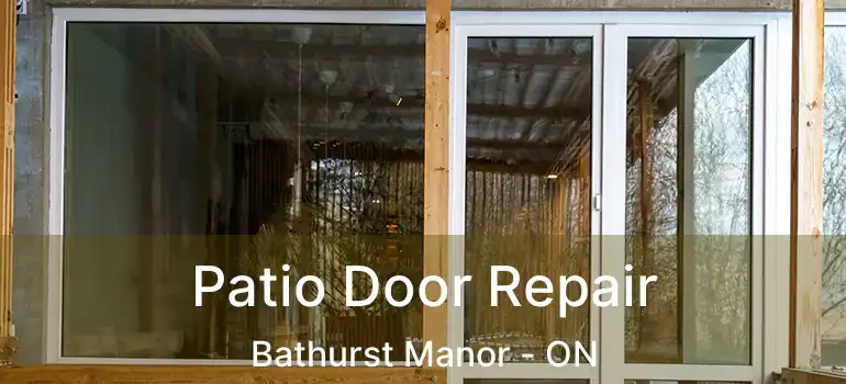  Patio Door Repair Bathurst Manor - ON