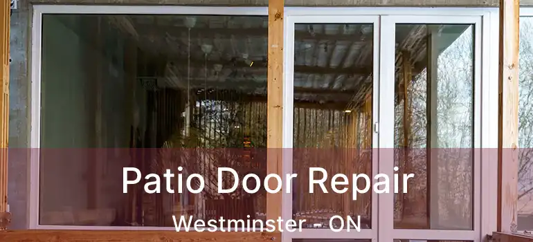  Patio Door Repair Westminster - ON