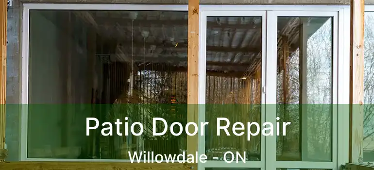  Patio Door Repair Willowdale - ON