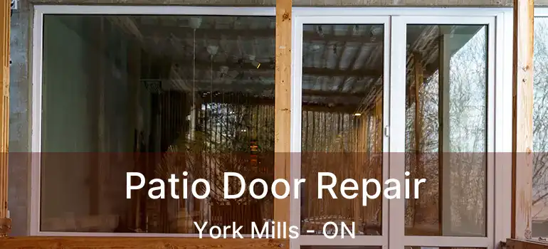  Patio Door Repair York Mills - ON