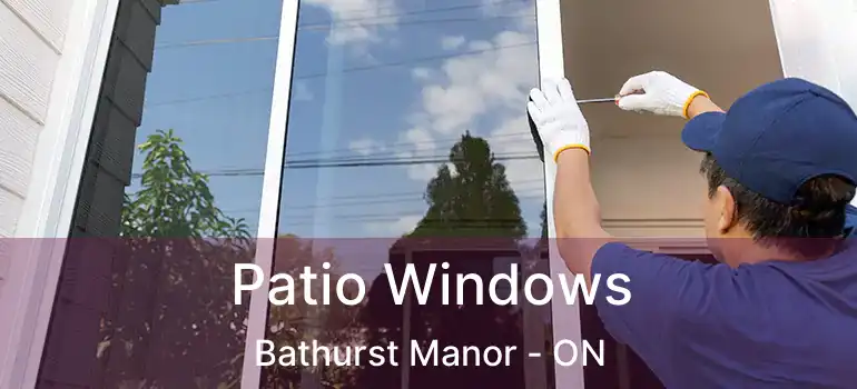  Patio Windows Bathurst Manor - ON