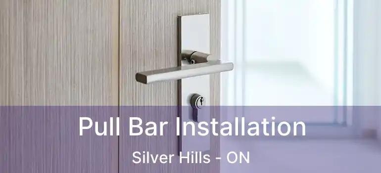  Pull Bar Installation Silver Hills - ON