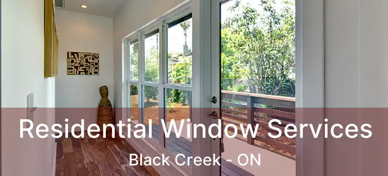 Residential Window Services Black Creek - ON