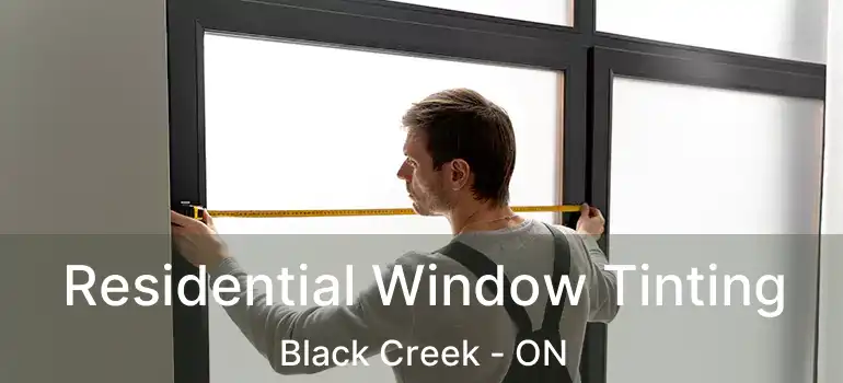  Residential Window Tinting Black Creek - ON