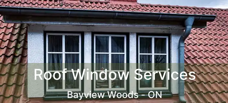 Roof Window Services Bayview Woods - ON