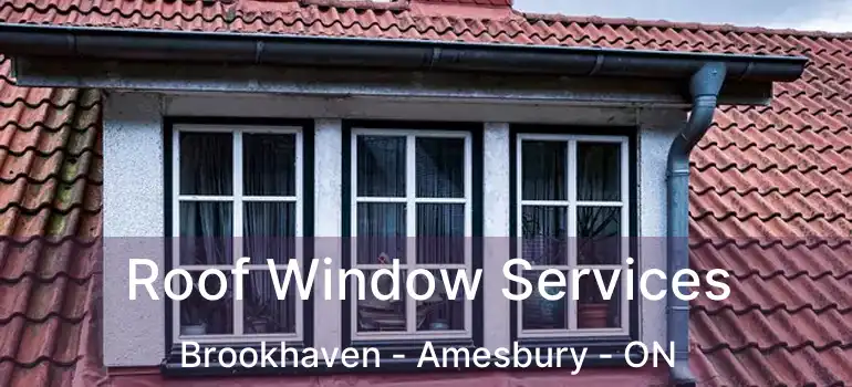  Roof Window Services Brookhaven - Amesbury - ON