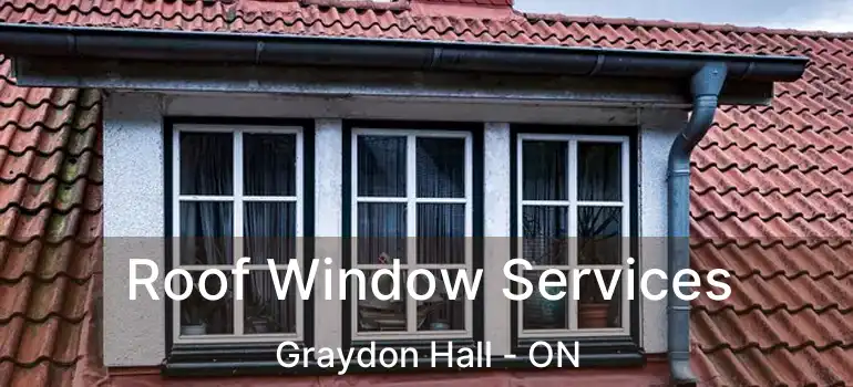  Roof Window Services Graydon Hall - ON