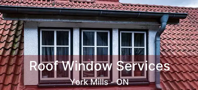  Roof Window Services York Mills - ON