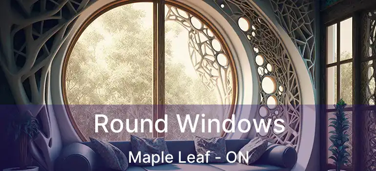  Round Windows Maple Leaf - ON