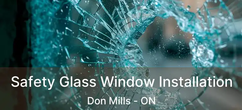  Safety Glass Window Installation Don Mills - ON