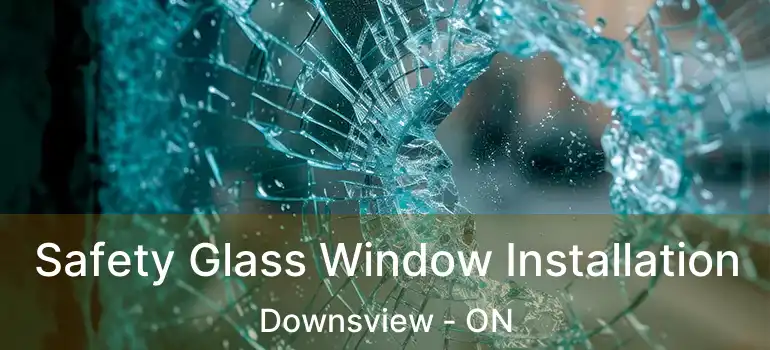  Safety Glass Window Installation Downsview - ON