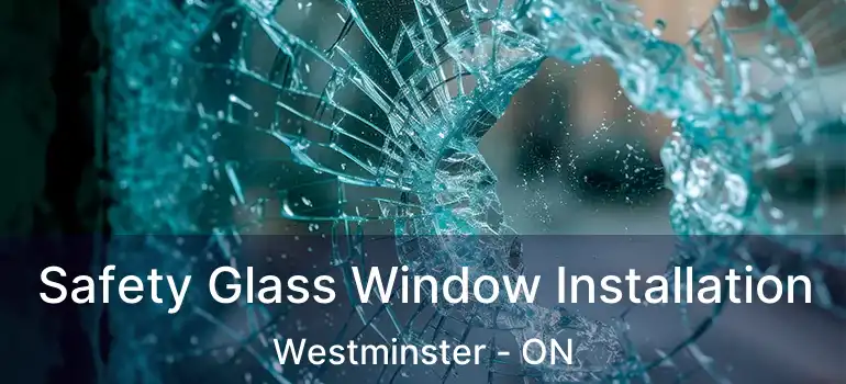  Safety Glass Window Installation Westminster - ON