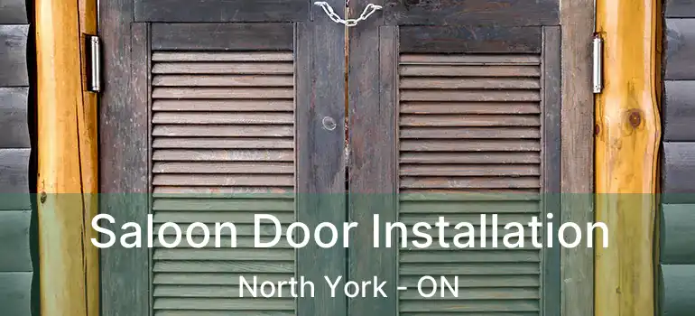  Saloon Door Installation North York - ON