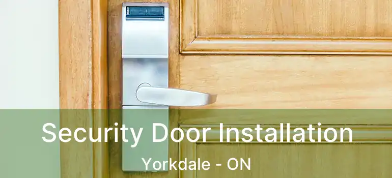  Security Door Installation Yorkdale - ON
