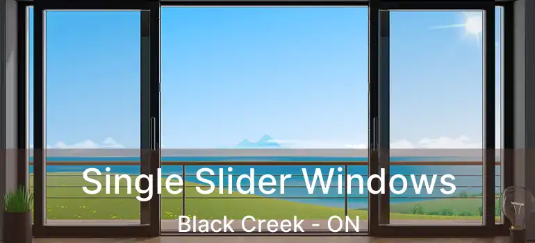  Single Slider Windows Black Creek - ON