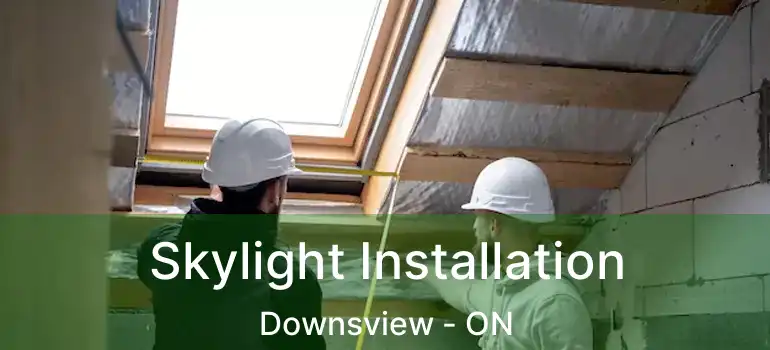  Skylight Installation Downsview - ON