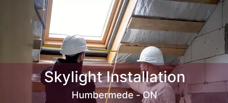  Skylight Installation Humbermede - ON