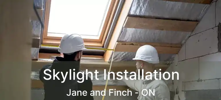  Skylight Installation Jane and Finch - ON