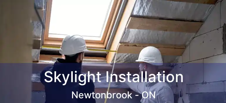  Skylight Installation Newtonbrook - ON