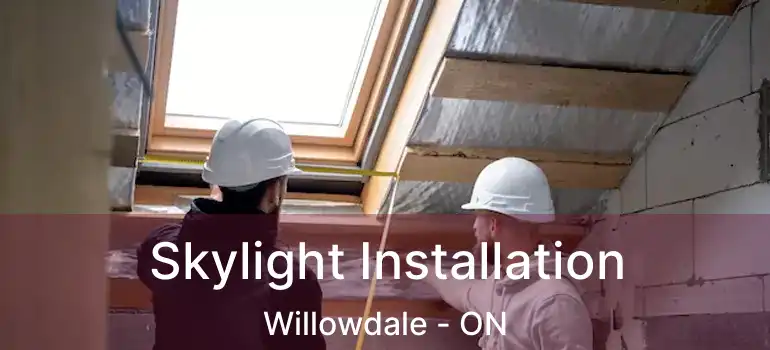  Skylight Installation Willowdale - ON