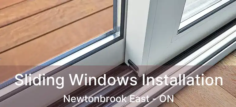  Sliding Windows Installation Newtonbrook East - ON