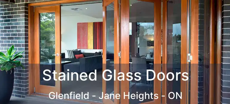  Stained Glass Doors Glenfield - Jane Heights - ON