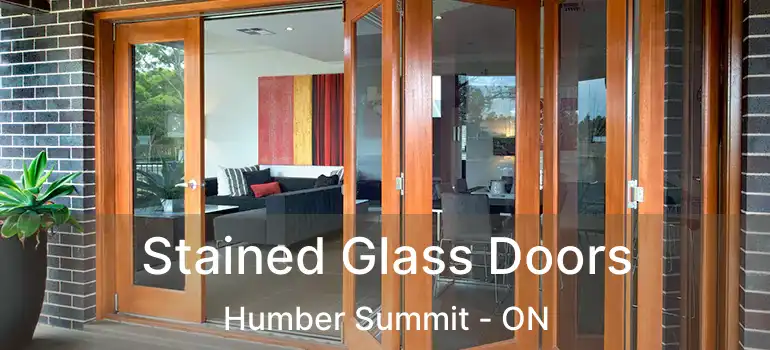  Stained Glass Doors Humber Summit - ON
