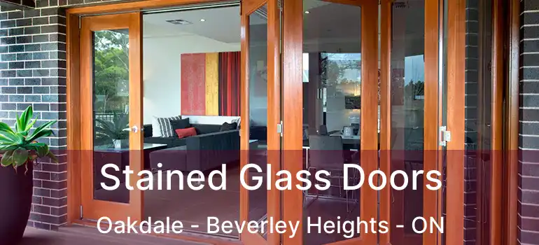  Stained Glass Doors Oakdale - Beverley Heights - ON