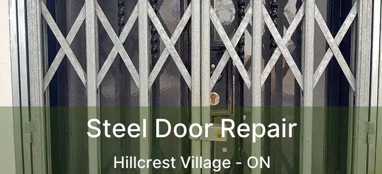  Steel Door Repair Hillcrest Village - ON