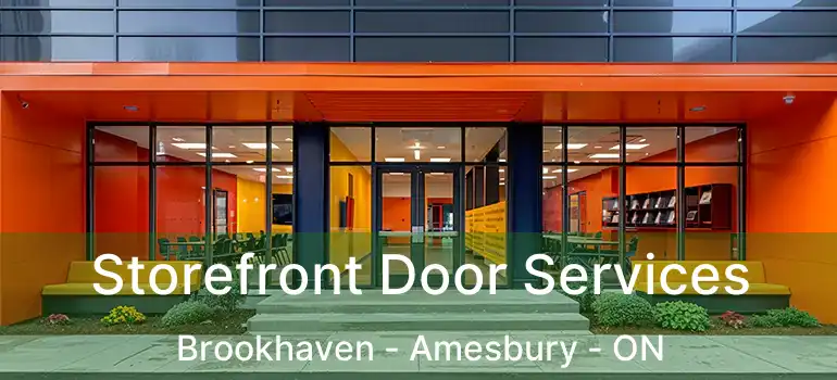  Storefront Door Services Brookhaven - Amesbury - ON