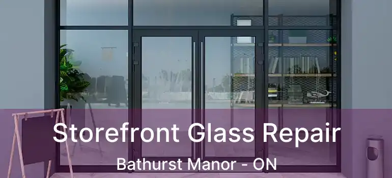  Storefront Glass Repair Bathurst Manor - ON