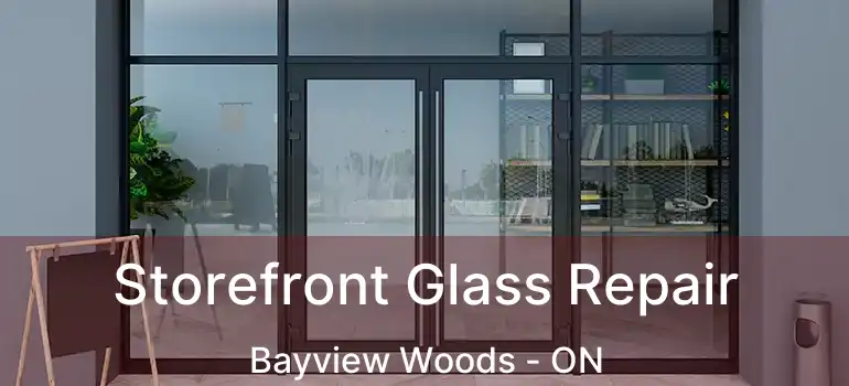  Storefront Glass Repair Bayview Woods - ON