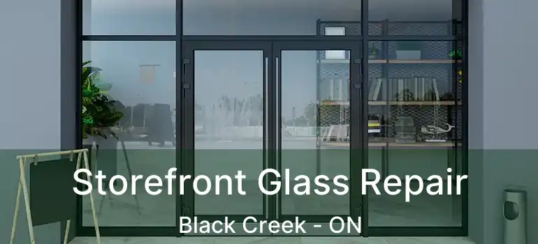  Storefront Glass Repair Black Creek - ON