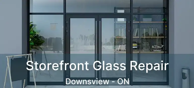  Storefront Glass Repair Downsview - ON