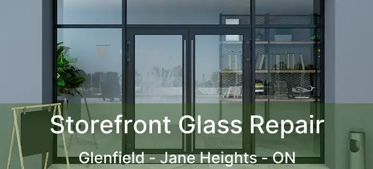  Storefront Glass Repair Glenfield - Jane Heights - ON