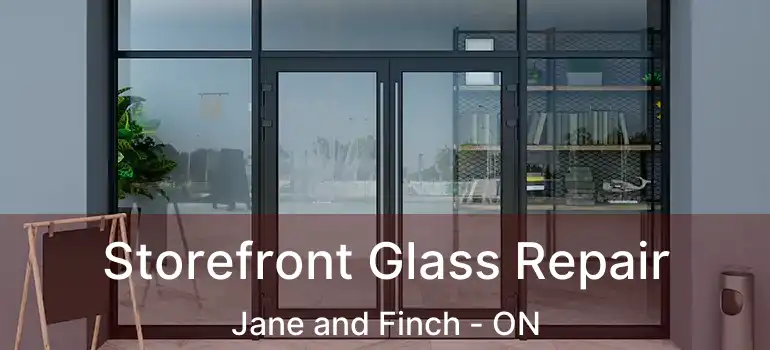  Storefront Glass Repair Jane and Finch - ON